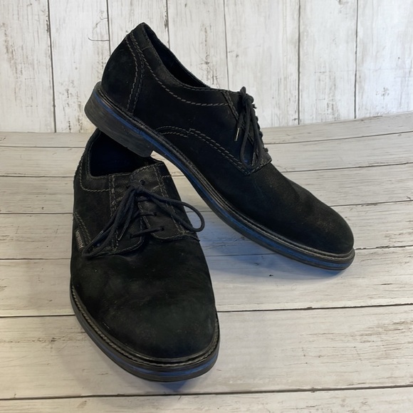 Mephisto Black Suede Air Jet Oxfords - Picture 13 of 13